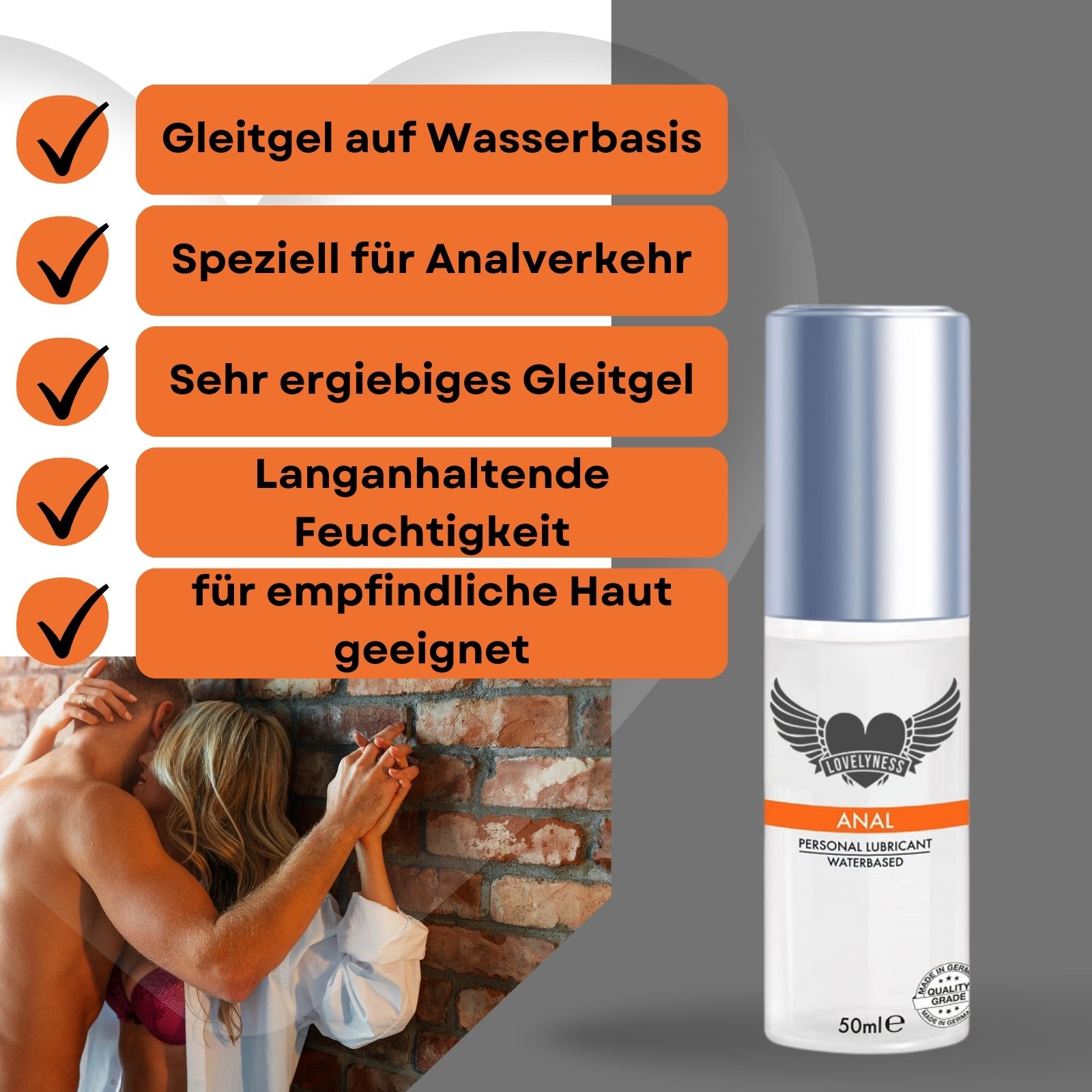 Lovelyness - Anal Gleitgel 50 ml