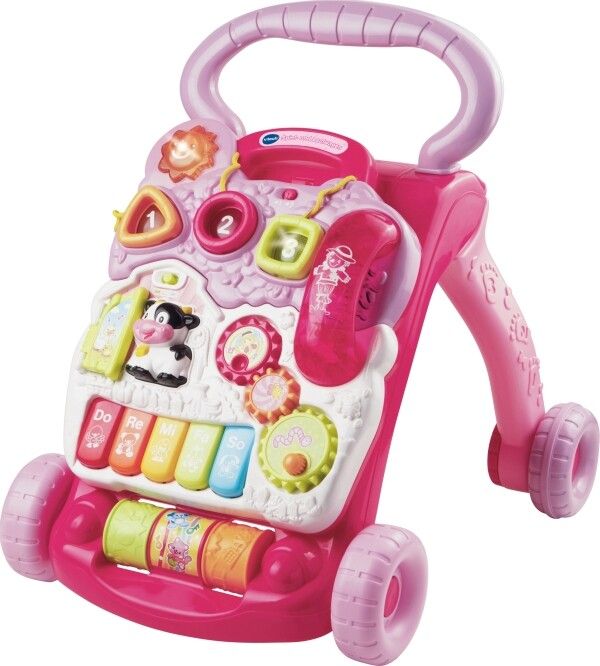 Vtech 80-077054 Carrello gioco e passeggiata, rosa 1 St