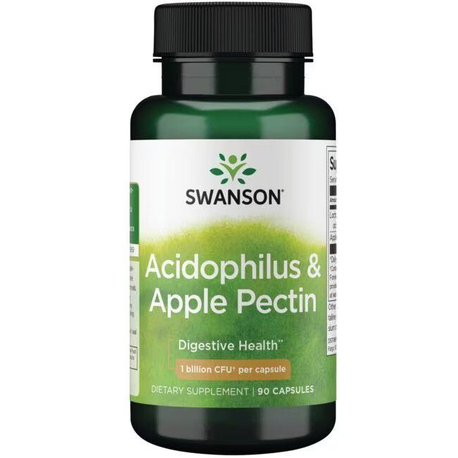 Swanson Acidophilus & Apfel Pektin 90 Pc