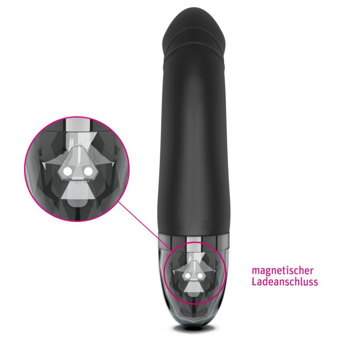 Vibrator „Real Deal Neal“ mit E-Stim | 8 Vibrationsmodi | Mystim