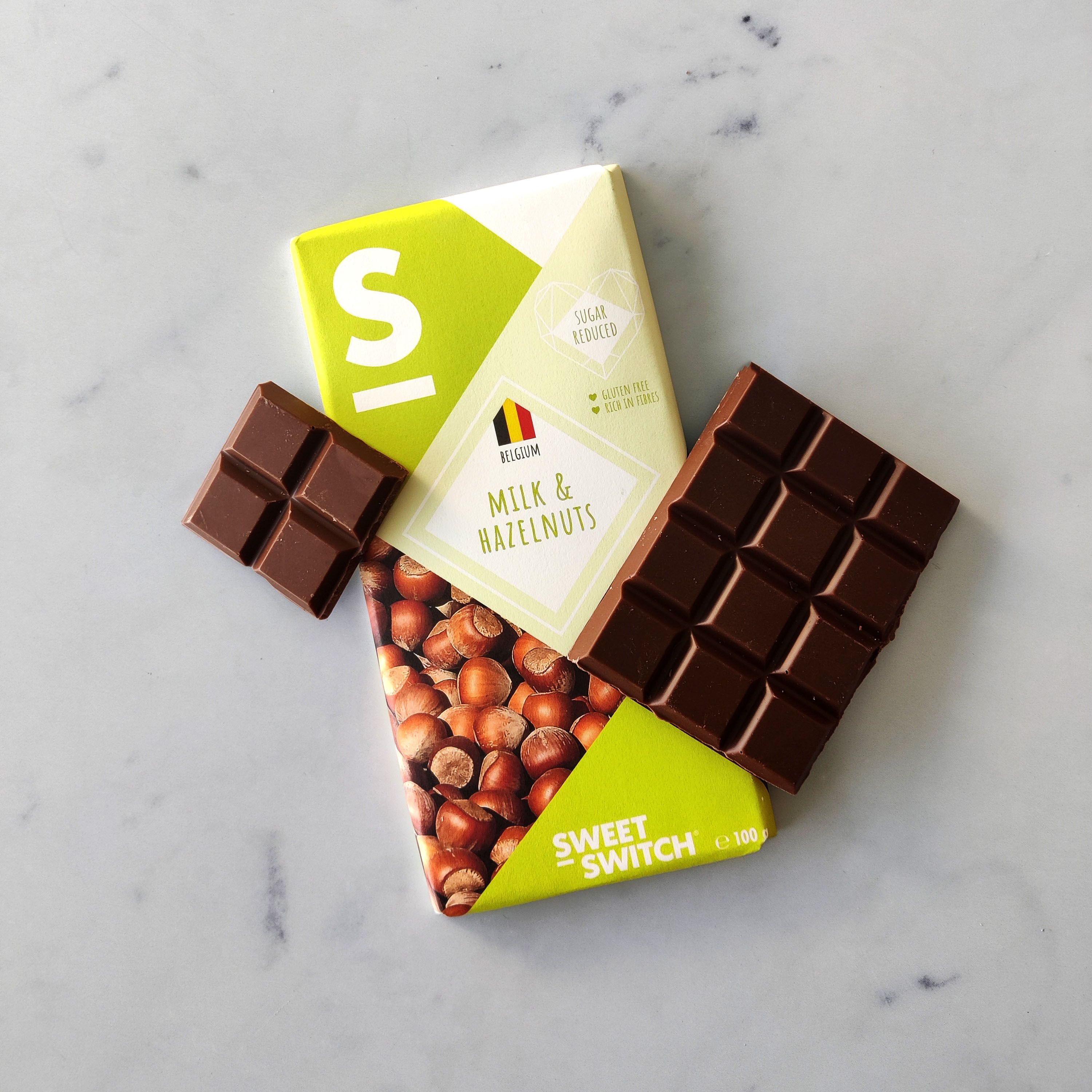 Sweet Switch Milk&Hazelnuts Chocolate