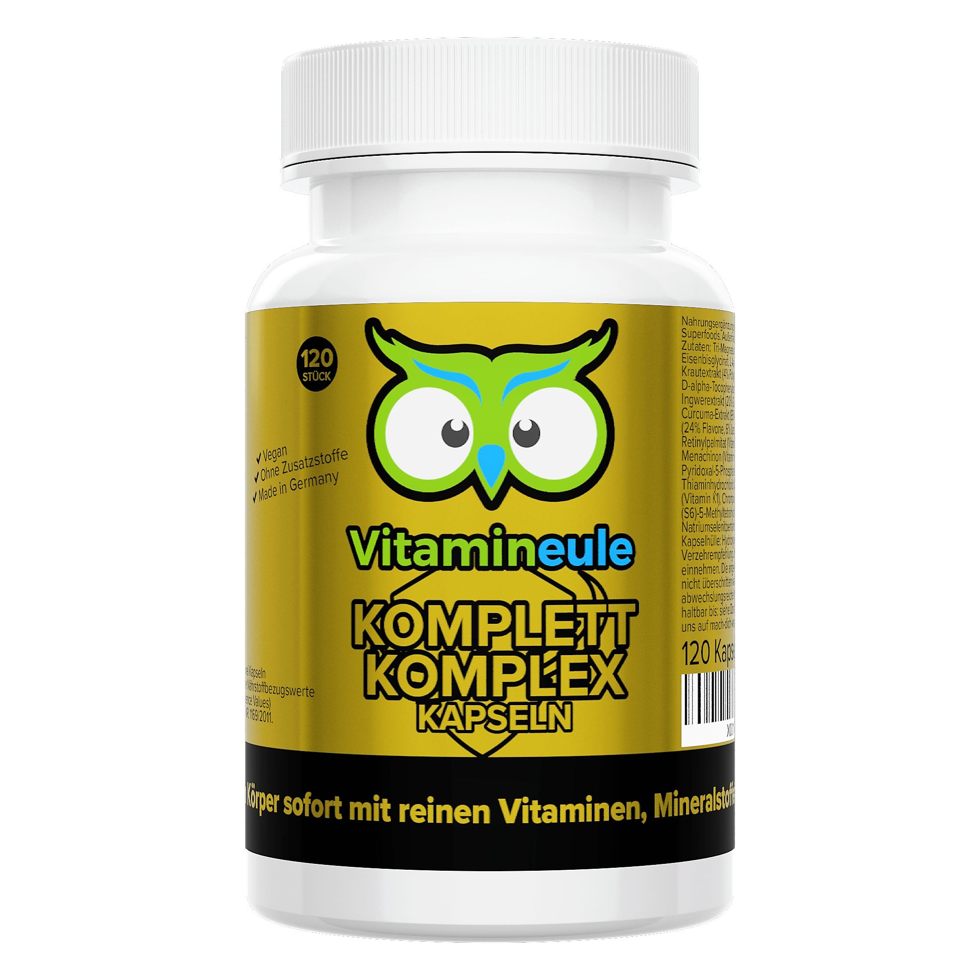Komplett Komplex Kapseln - Vitamineule®