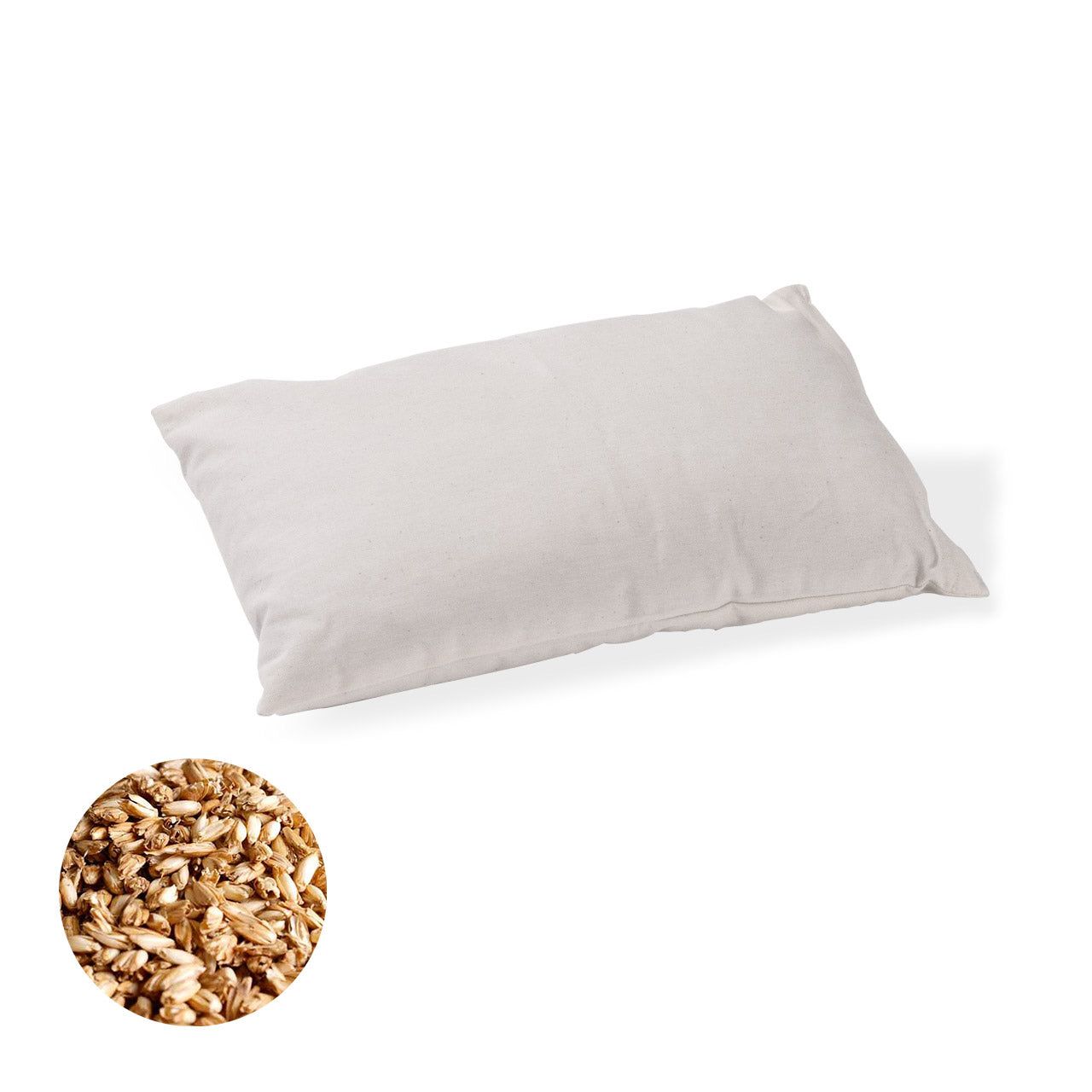 Speltex Nackenkissen mit Bio Dinkelspelzen Füllung 1 St Kissen