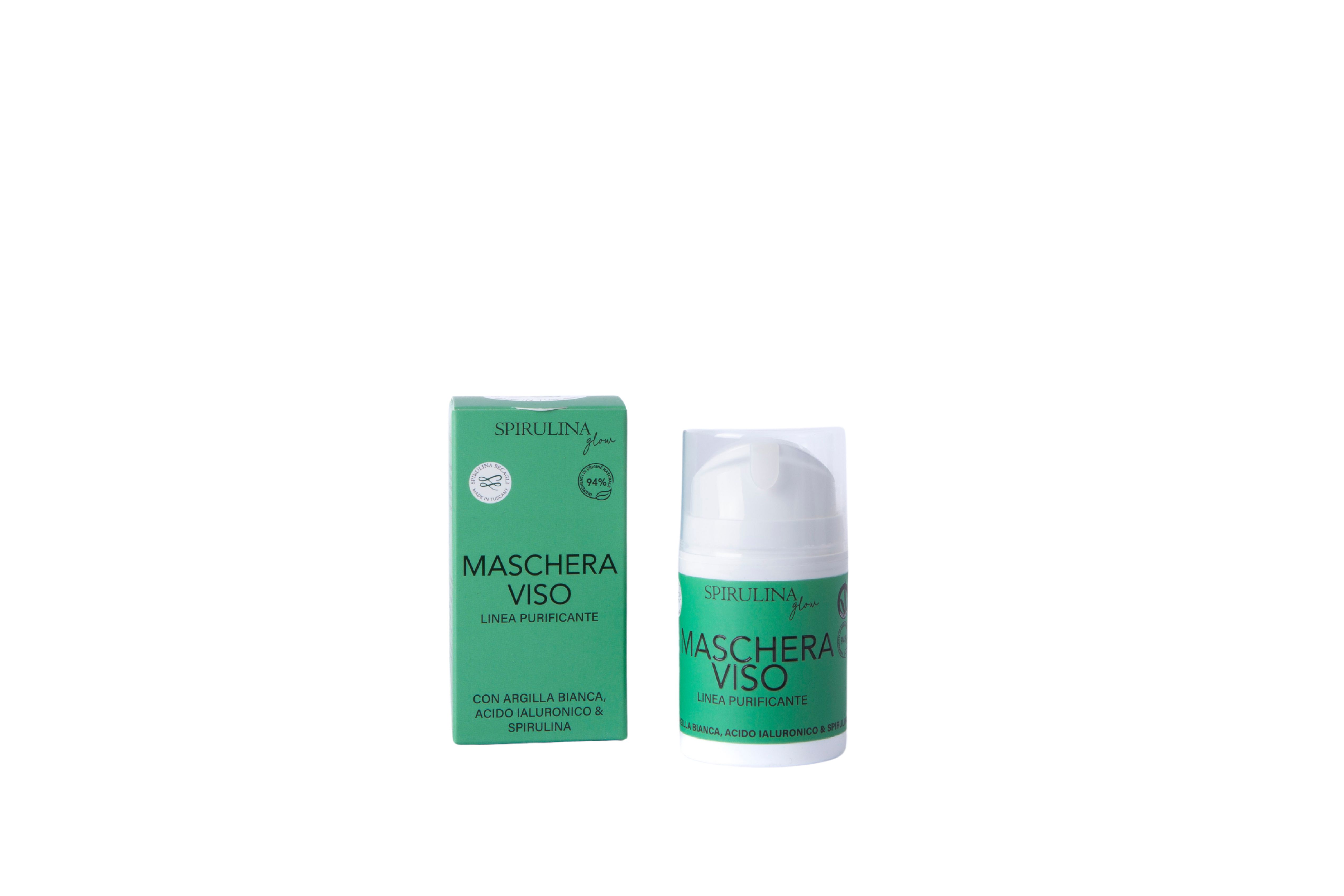 Spirulina Becagli Maschera Viso Detox