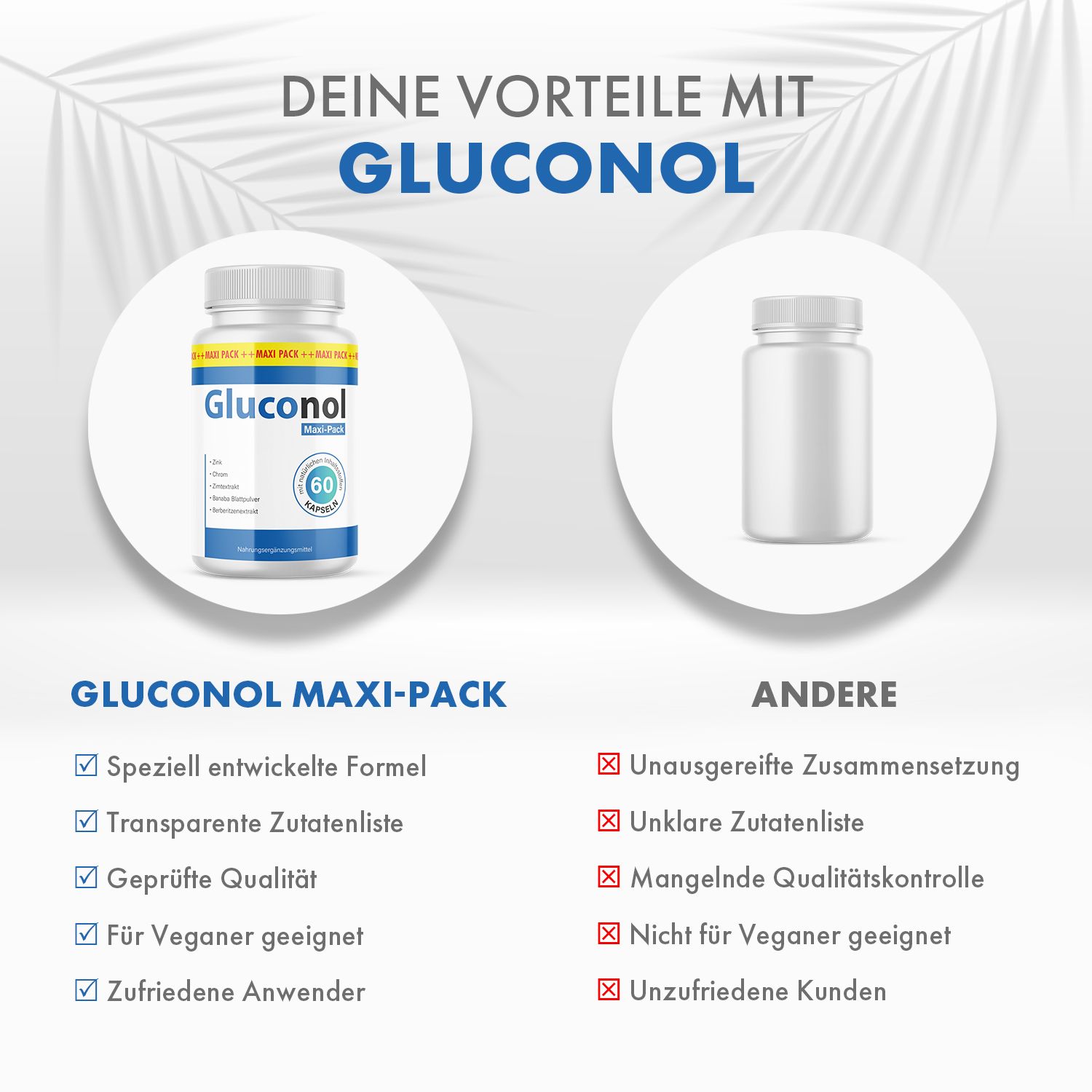 Gluconol Kapseln - Im praktischen Maxi-Pack!