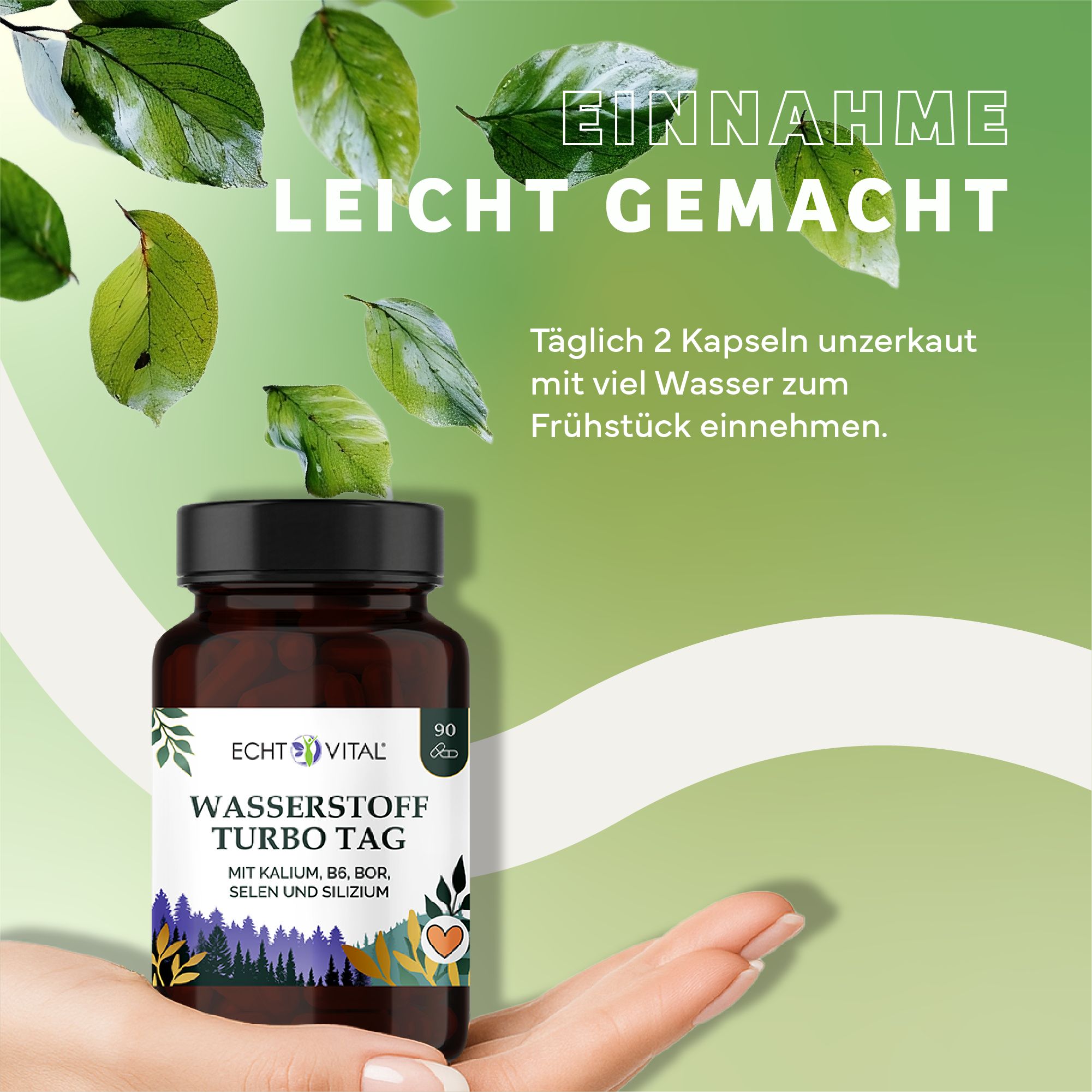 Echt Vital Wasserstoff Turbo Tag