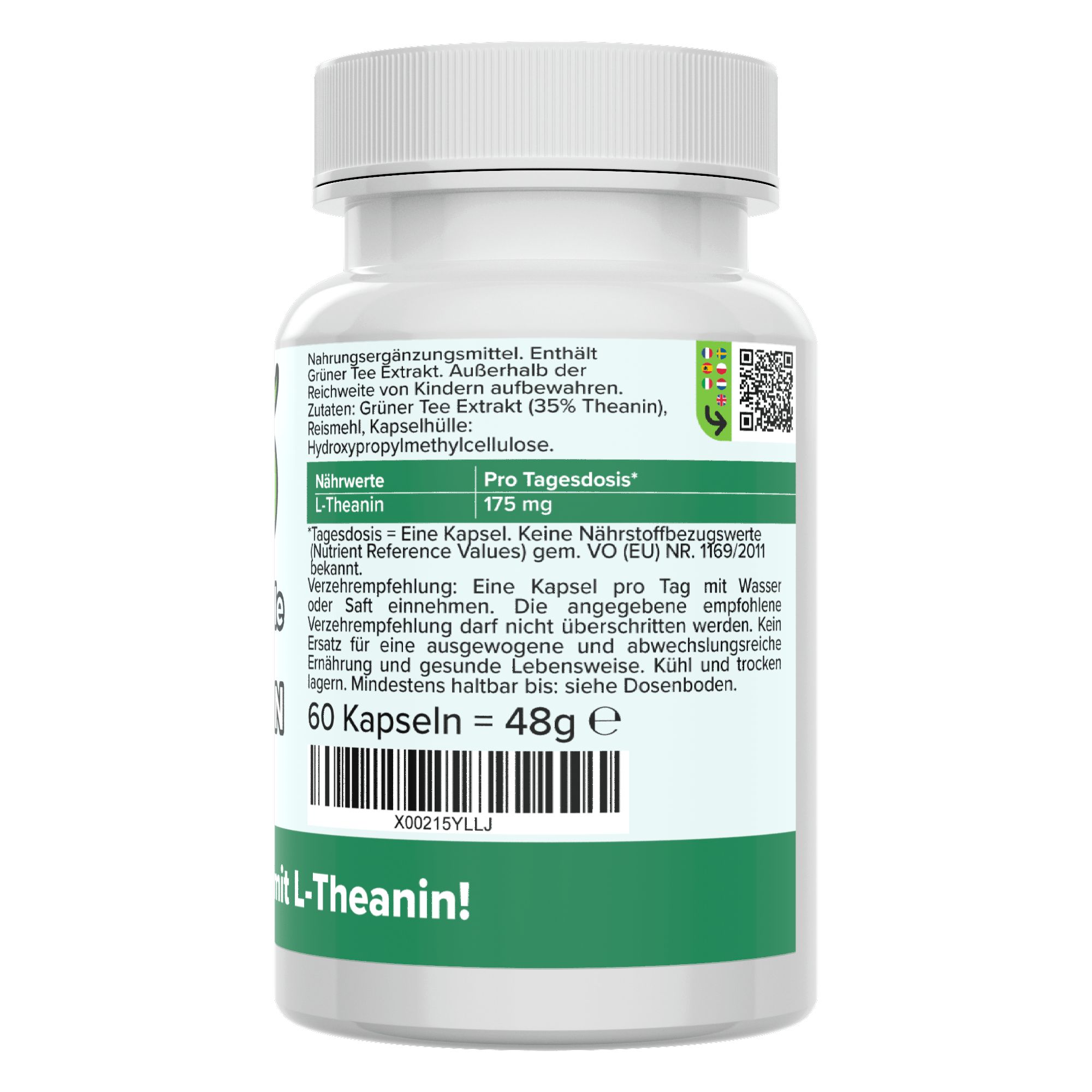 L-Theanin Kapseln - Vitamineule® 60 St