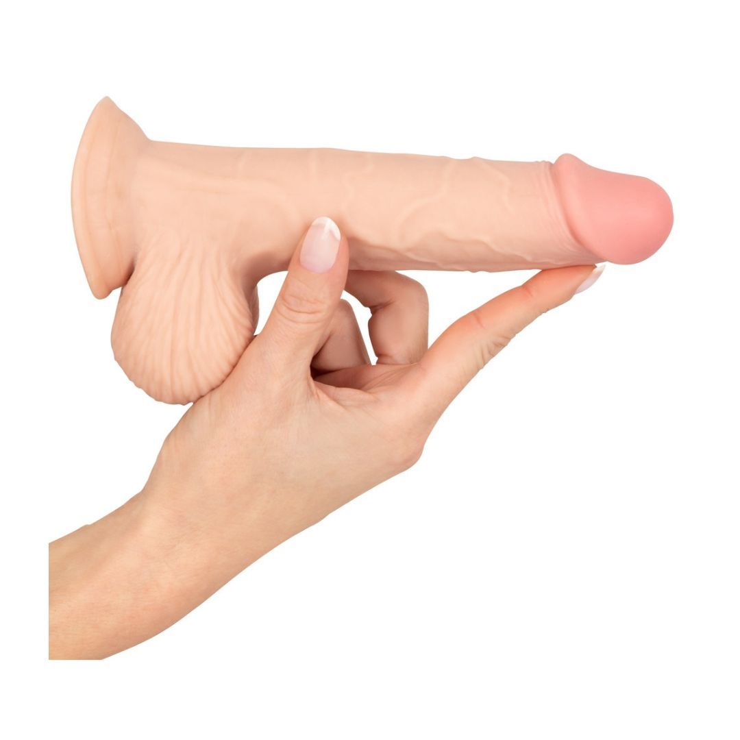 Nature Skin Dildo mit beweglicher Haut, 19,9cm