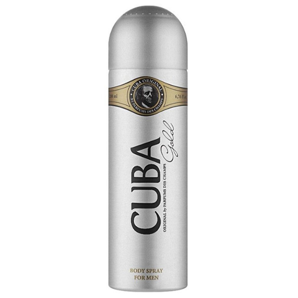 Cuba Cuba Gold Deodorant Spray  (man)