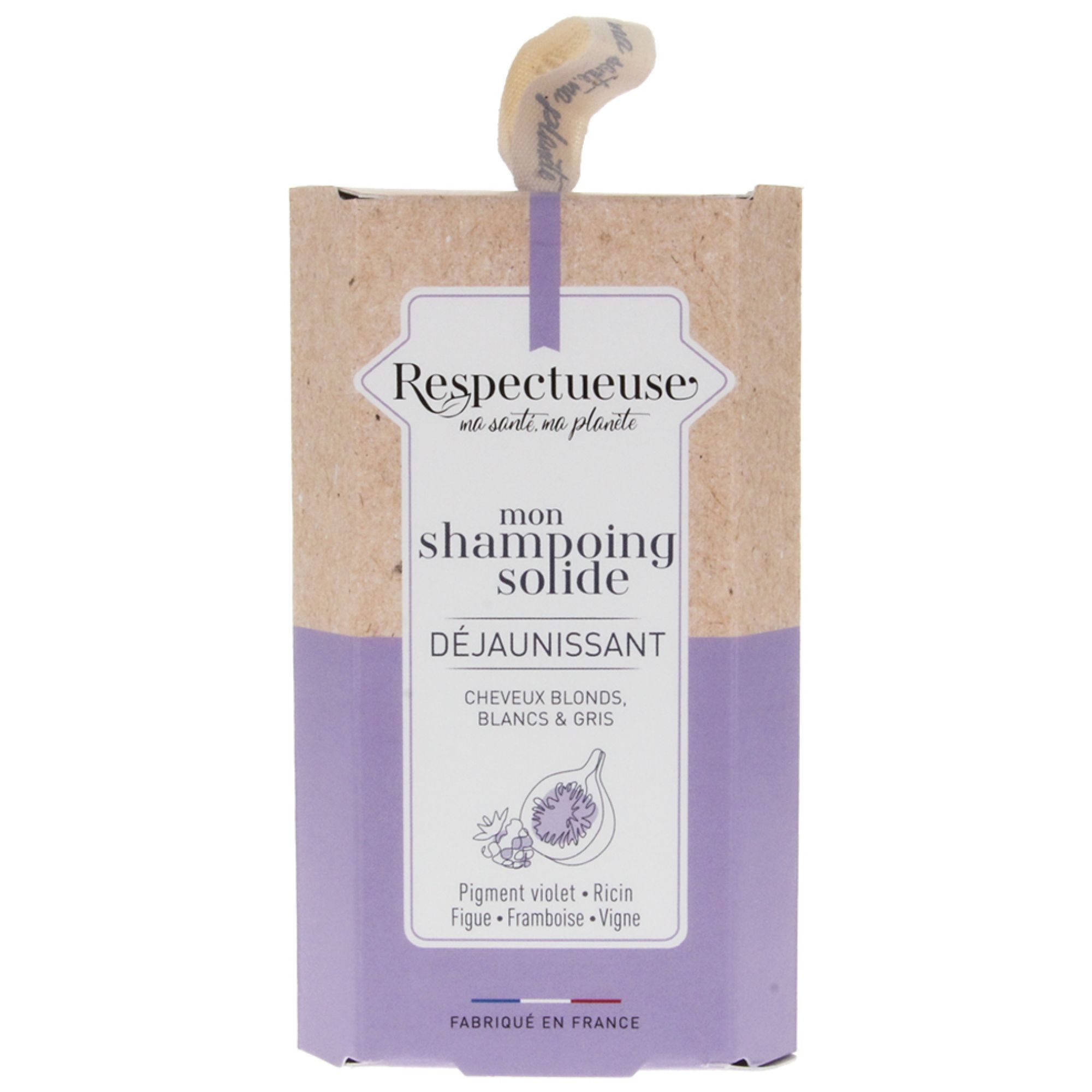 Respectueuse Shampoo Solid Dejaunishing 7,1x3x11,8 cm