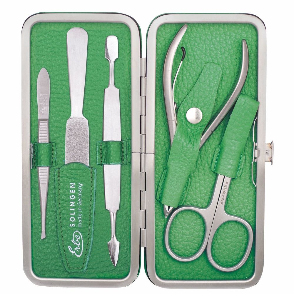 Erbe Solingen Maniküre Bügeletui inox Grün Piemont 1 St