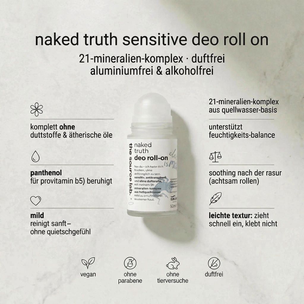 the source lab. - naked truth sensitive Deo roll on