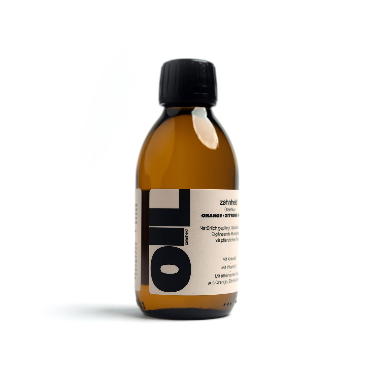 Zahnheld Mundziehöl Balance – Ölziehen modern umgesetzt, mit Orange, Zitrone & Minze 200 ml Öl