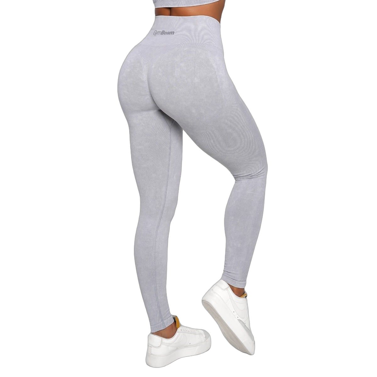 GymBeam Leggings Damen LIFT nahtlos mit hoher Taille in Grau