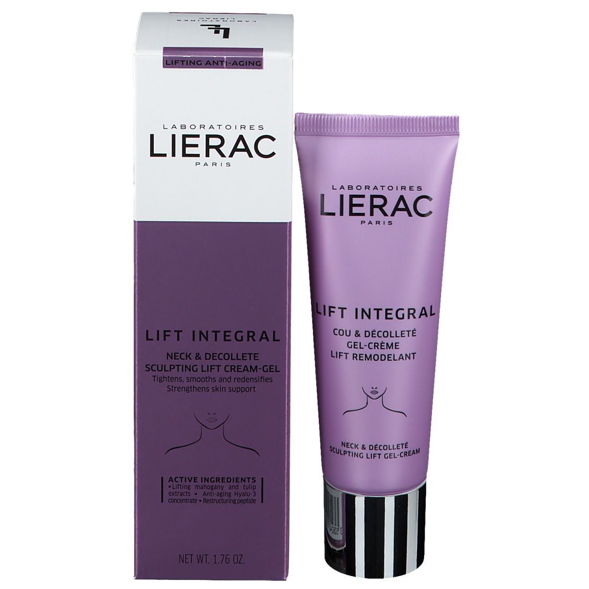 LIERAC LIFT INTEGRAL Gel-Crème Lifting Cou, Décolleté