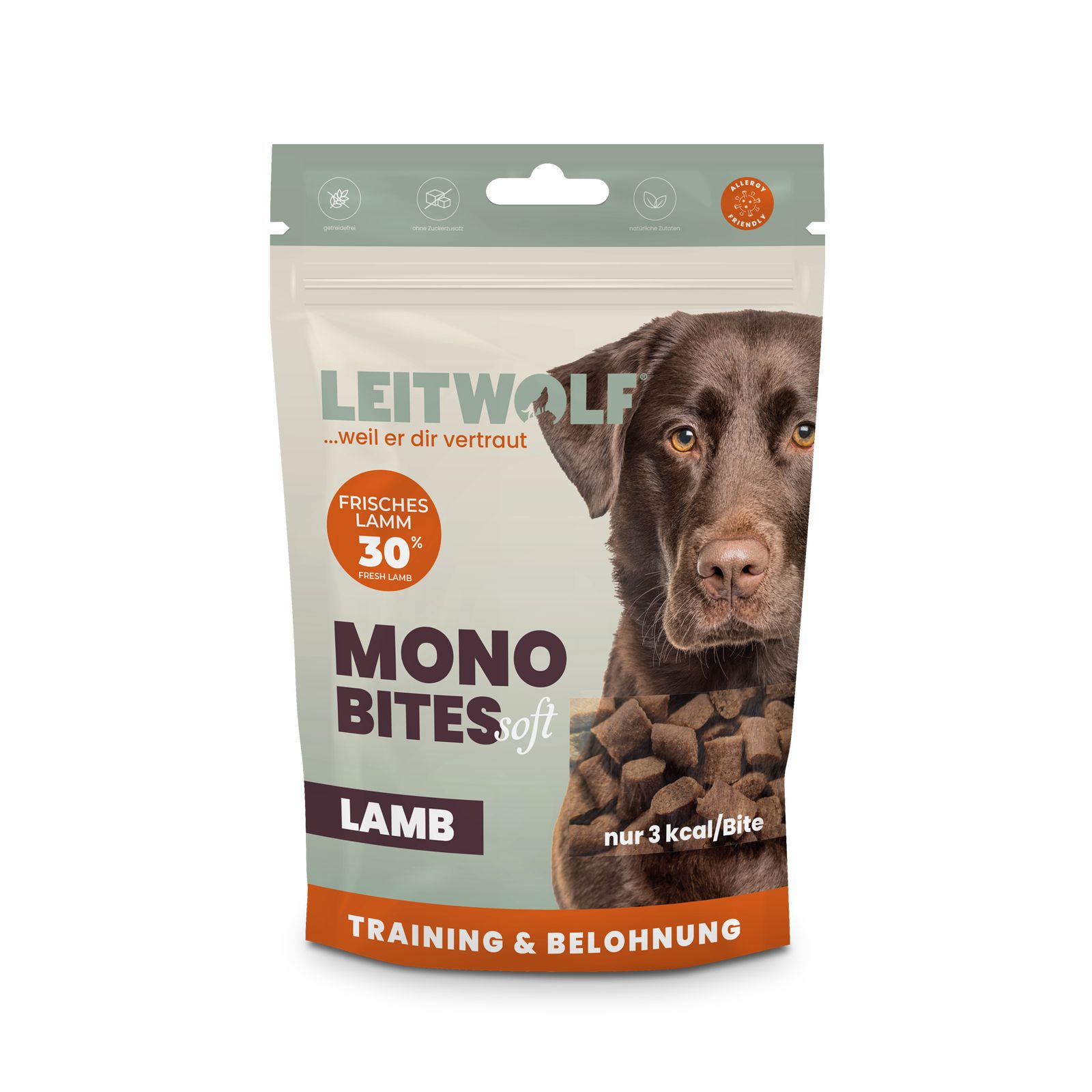 Leitwolf Mono Bites Lamb 1 St