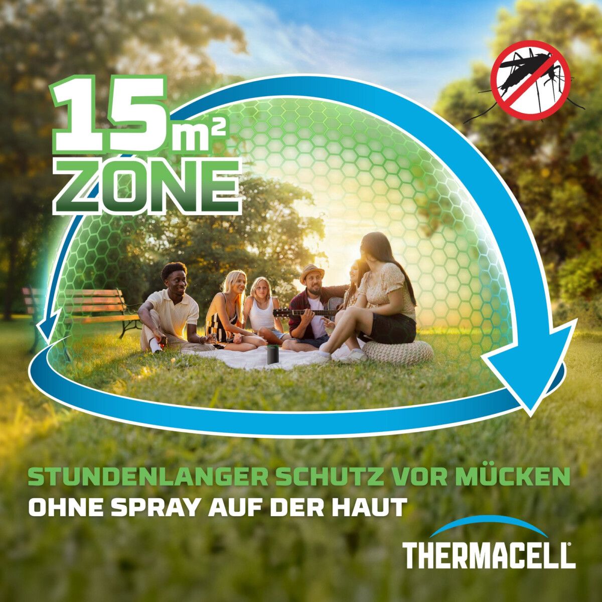 Thermacell Mückenabwehr Protect - Mückenschutz Standgerät