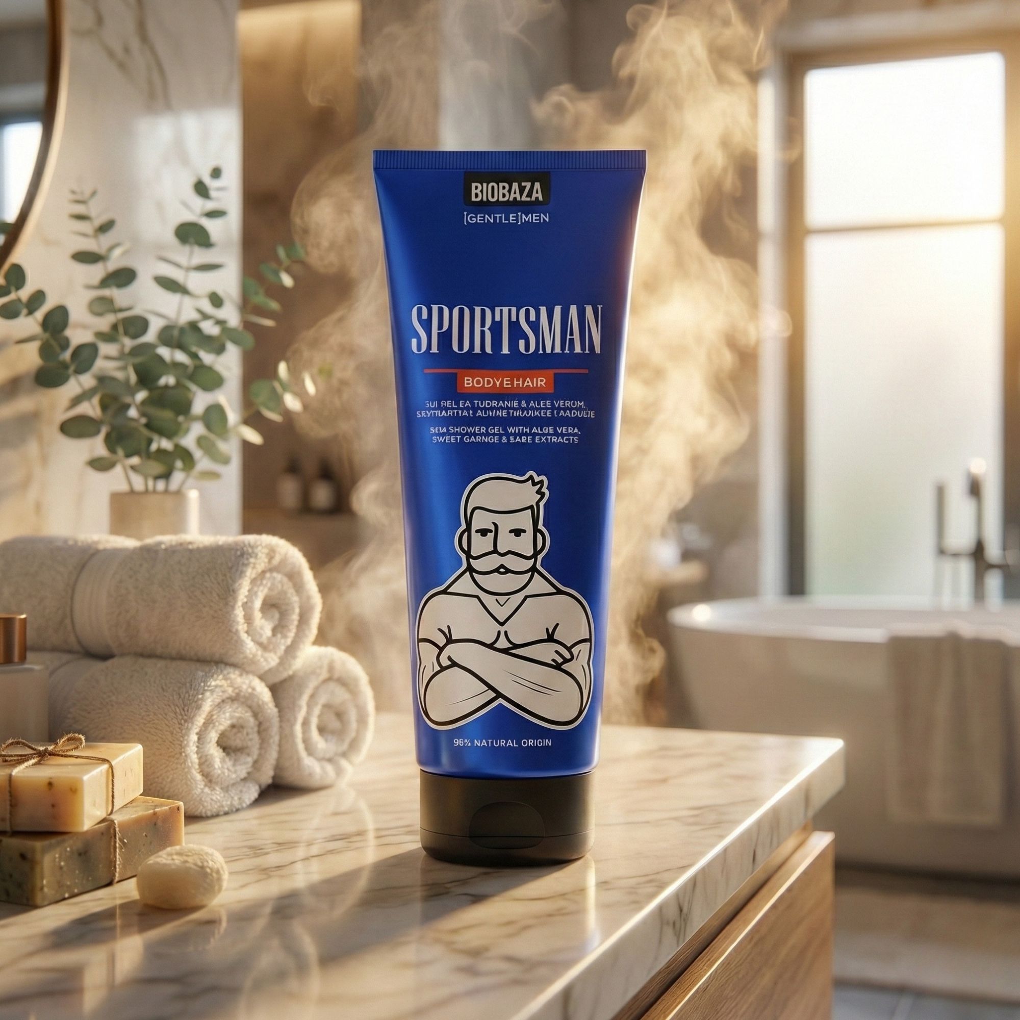 Sportsmen 2in1 Body & Hair – Sportliches Duschgel & Shampoo