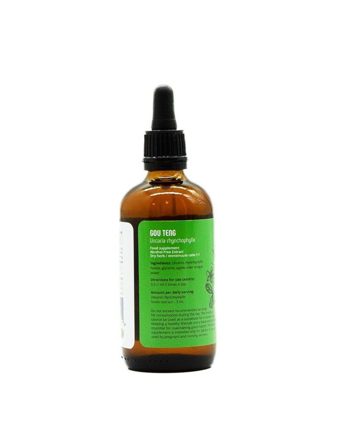 Lymeherbs Gou Teng (Uncaria rhynchophylla) Alkoholfreier Extrakt 1:1