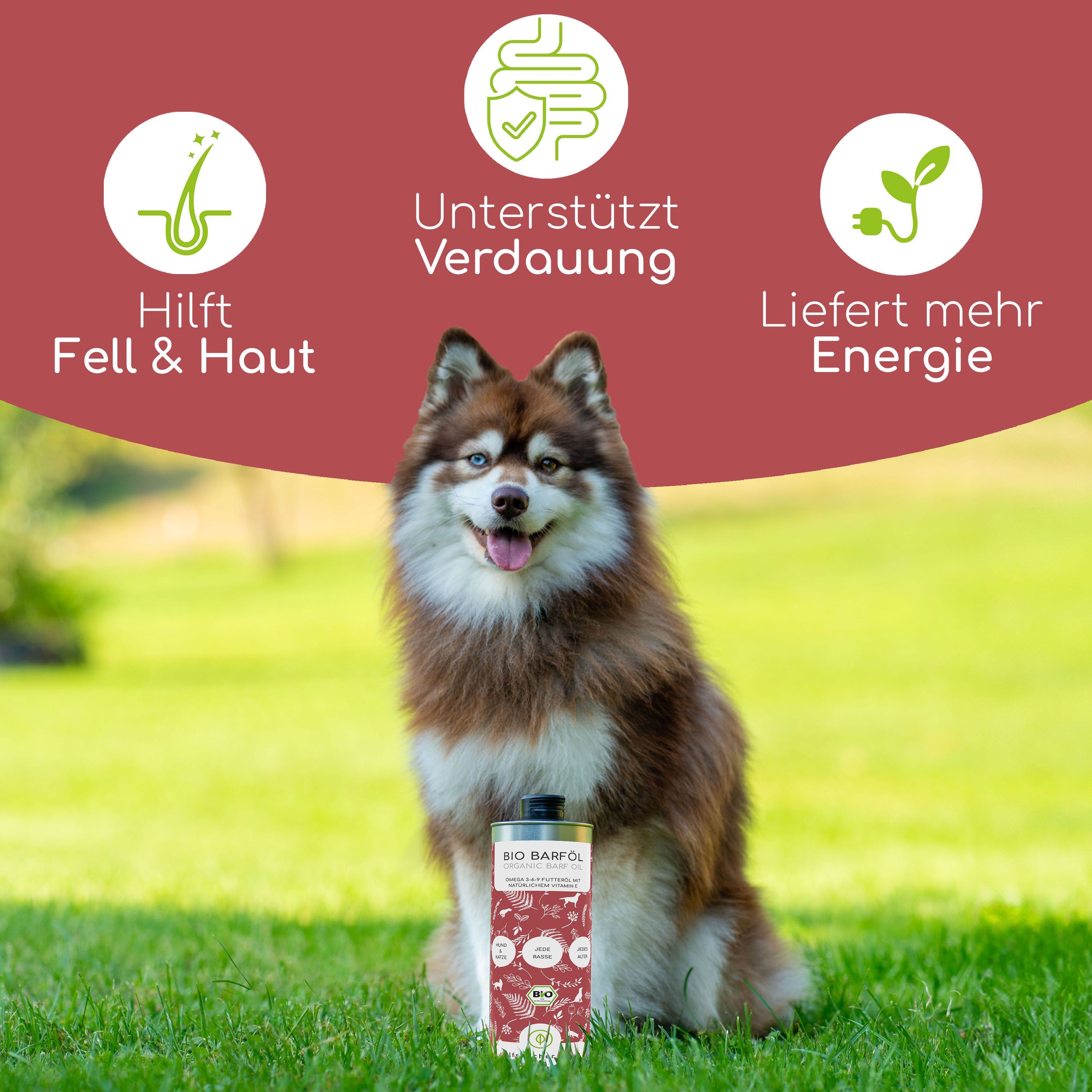 Wolfsbacher Natur Bio Barf Öl