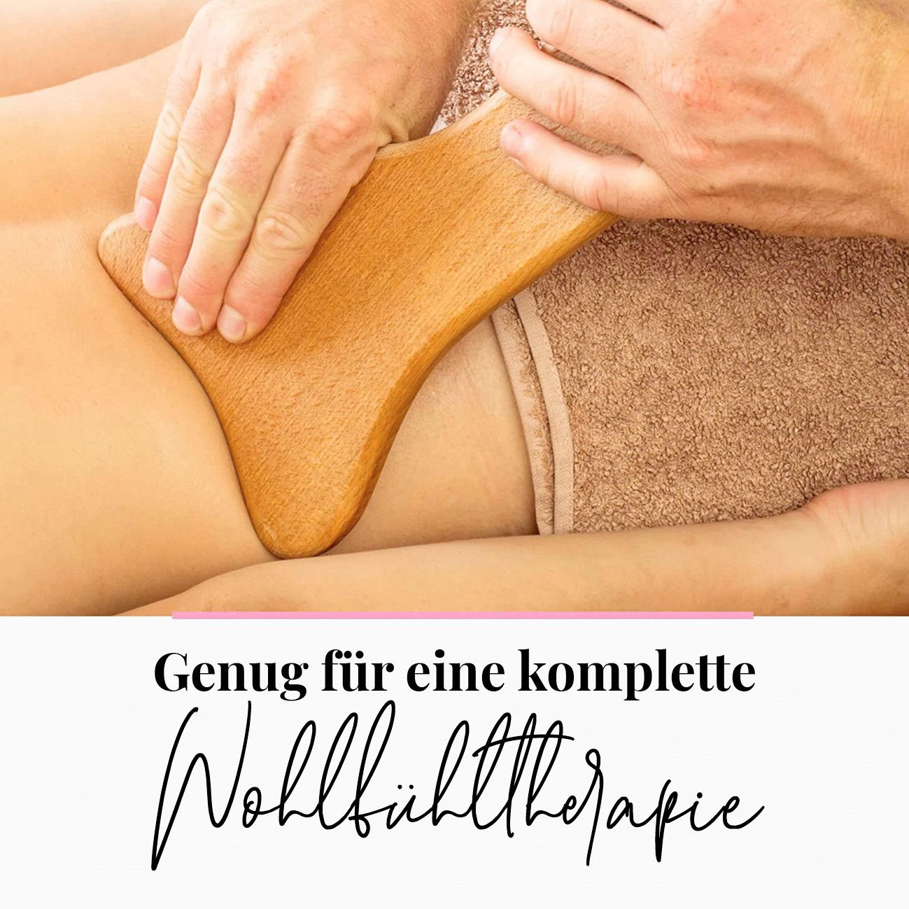 tuuli Maderotherapie Holz Set Massageger t Roller Cellulite