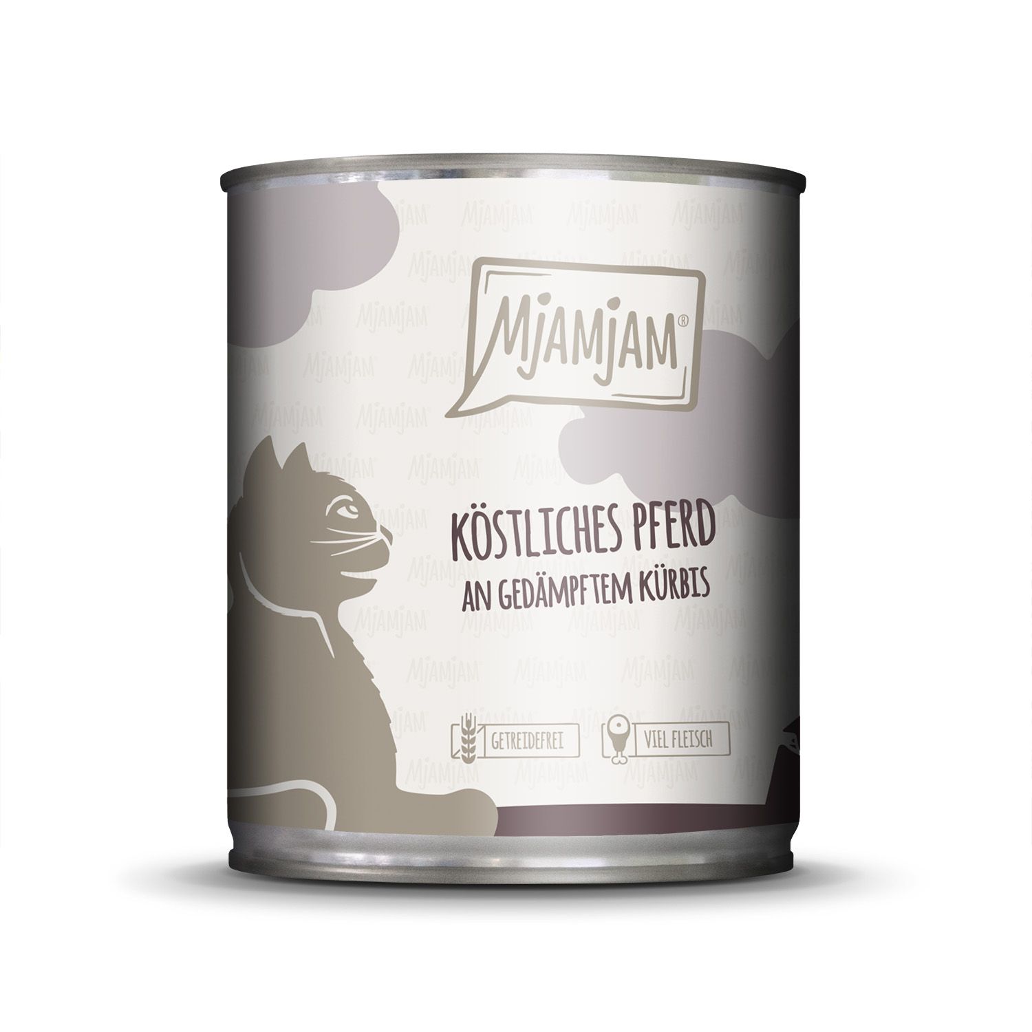 MjAMjAM - köstliches Pferd an gedämpftem Kürbis 800 g Futter