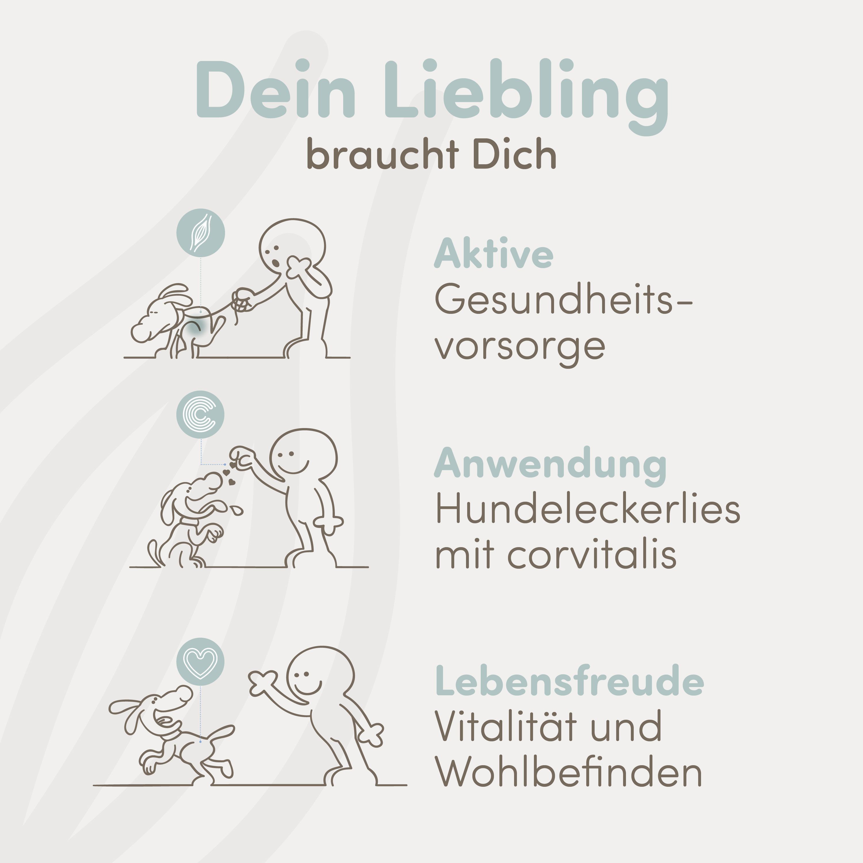 happycor® Mighty Move für Muskulatur, Kondition und Stabilität, natürlicher Funktionssnack