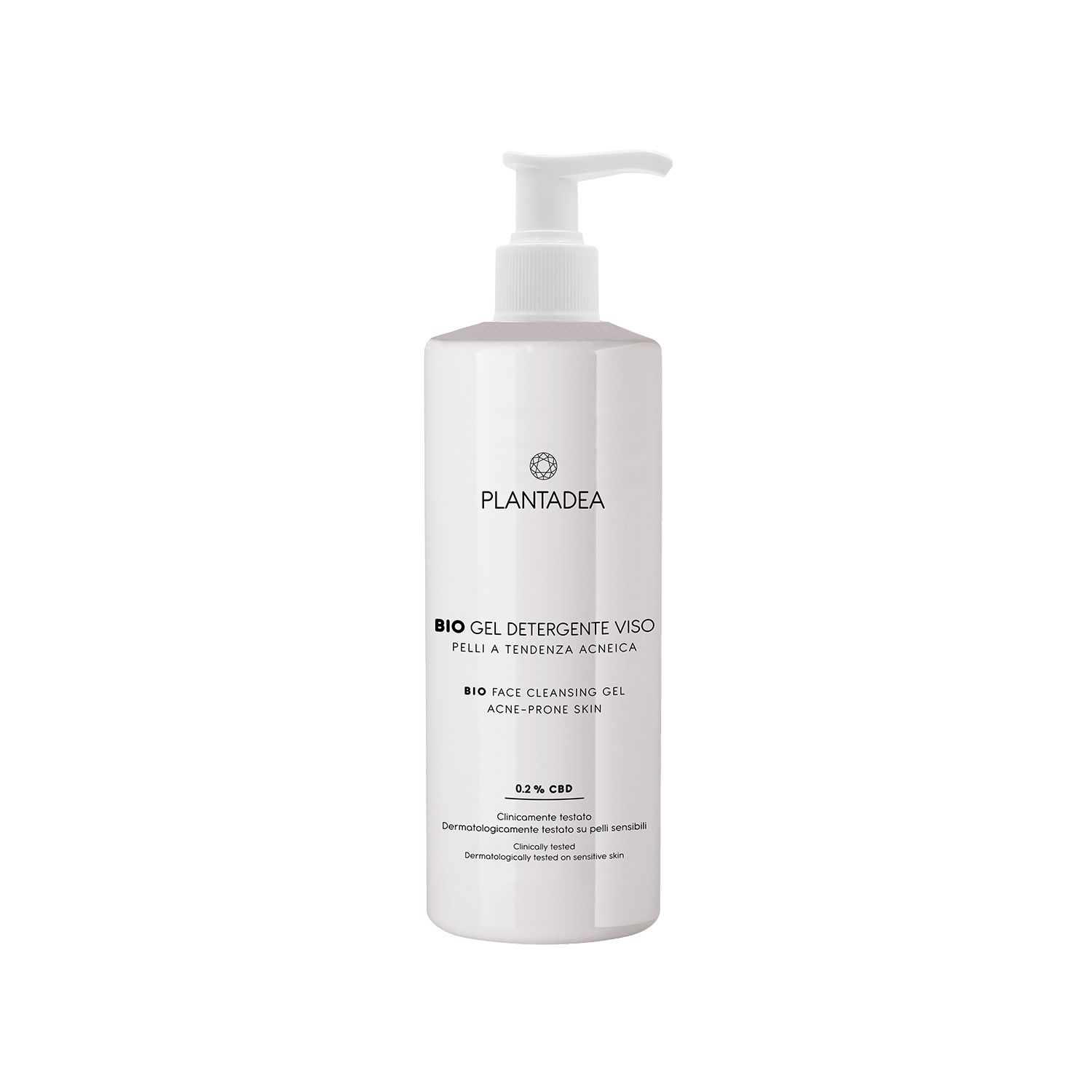 Plantadea Reinigungsgel für das Gesicht mit Bio-CBD bei Akne-Haut 200 ml