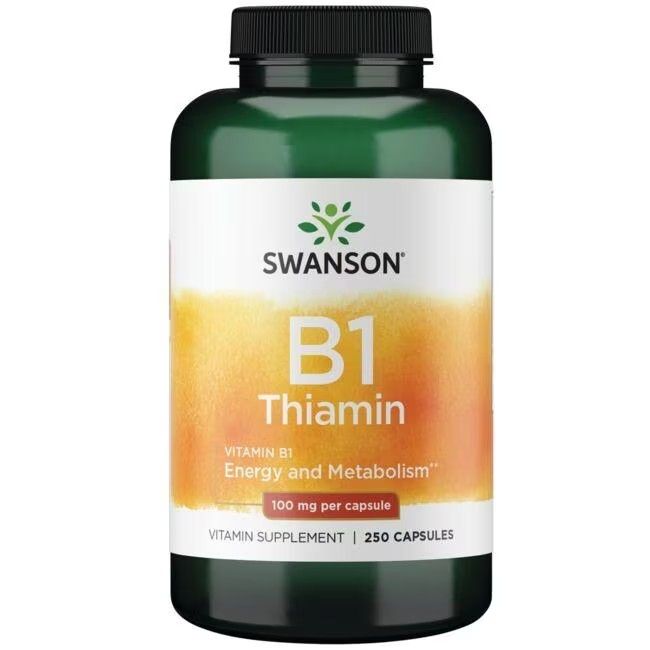 Swanson Vitamin B1 Thiamin 100 mg 250 Pc