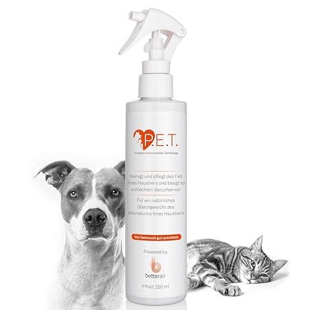betterair P.E.T. Spray - probiotische Pflege für Fell und Gefieder