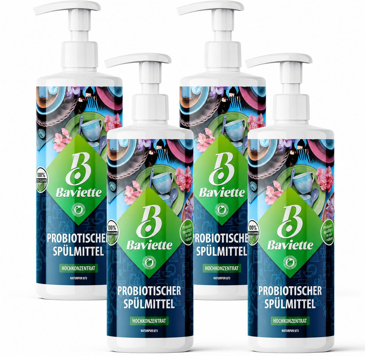 Baviette Probiotischer Spülmittel mit Aloe Vera
