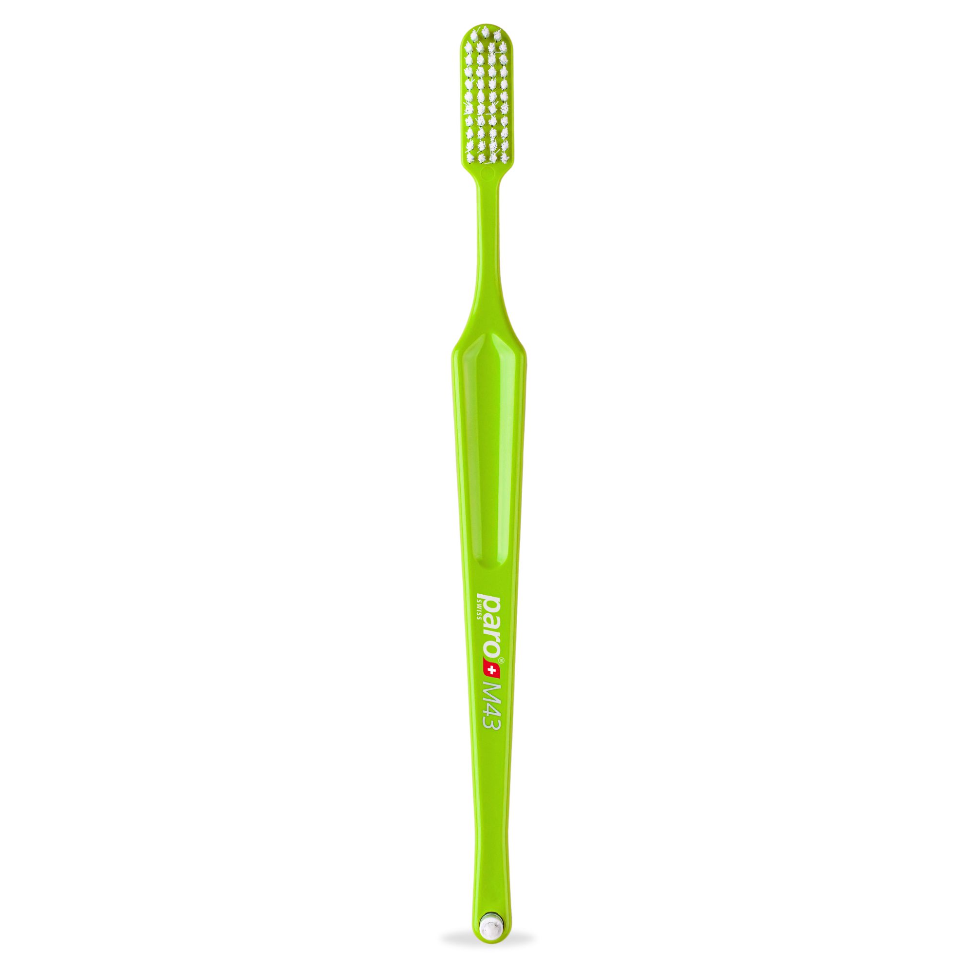 Paro M43 Zahnbürste mit Interdentalbürste 12 St