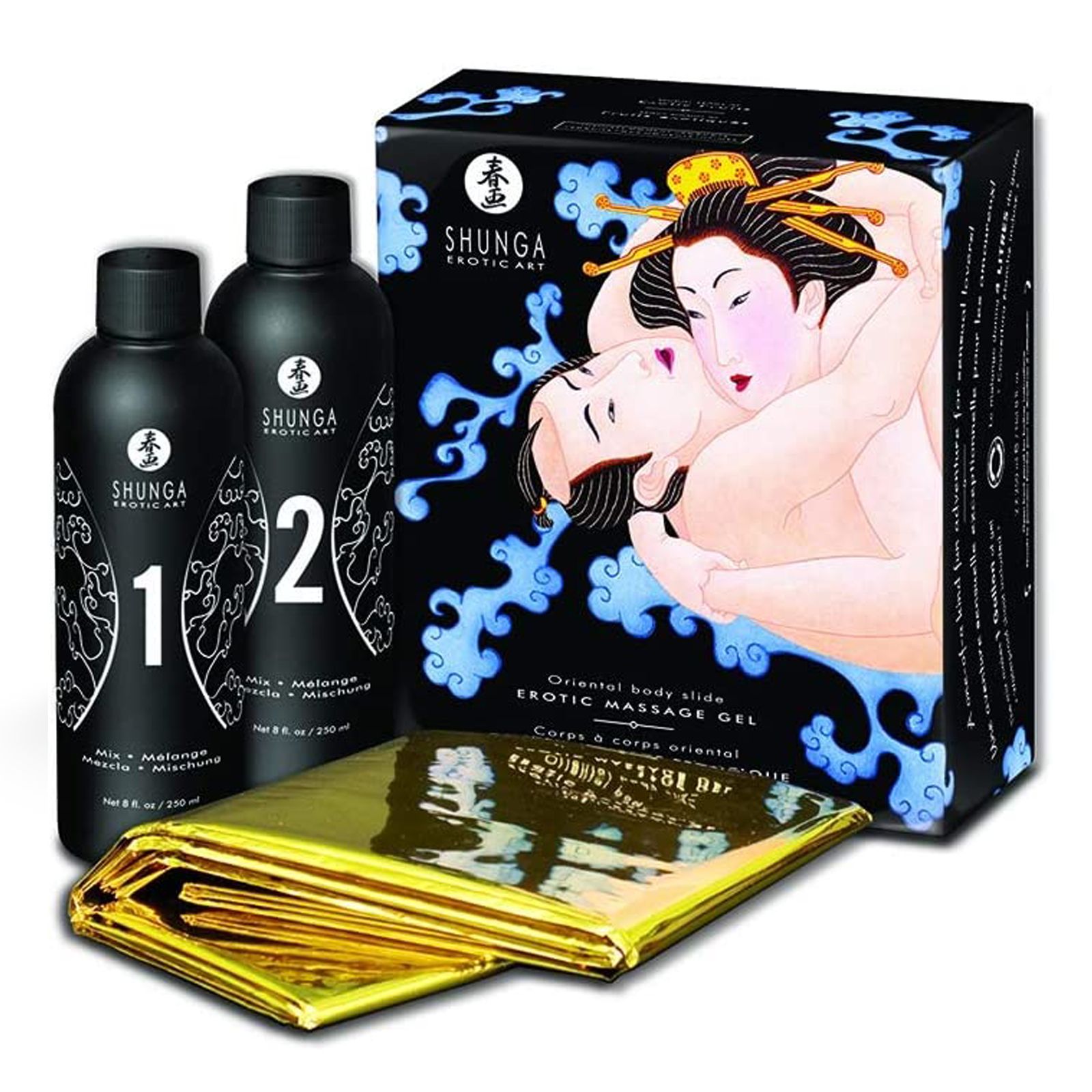 Shunga - Body to Body Massagegel mit Aroma Exotic Fruits