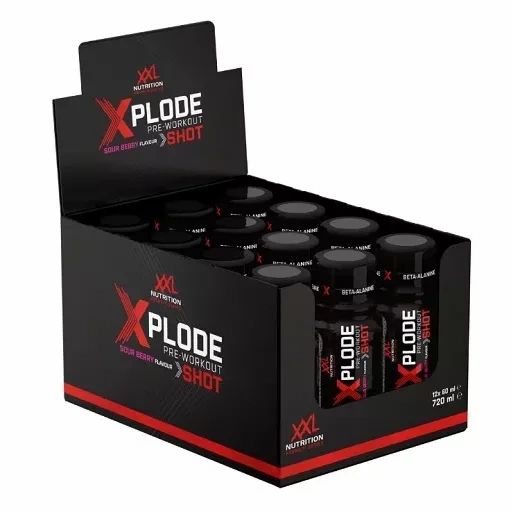 XXL Nutrition Xplode Pre-Workout Shot - Sour Berry