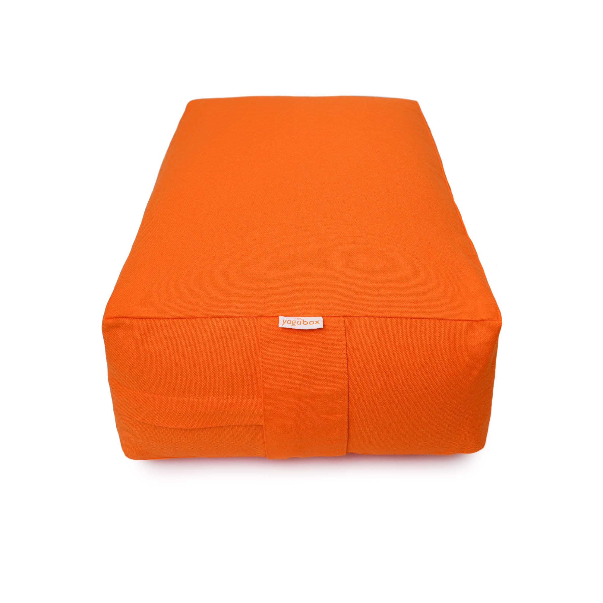 yogabox VIPASSANA Kissen XL - orange - 45 x 33 x 13,0 cm