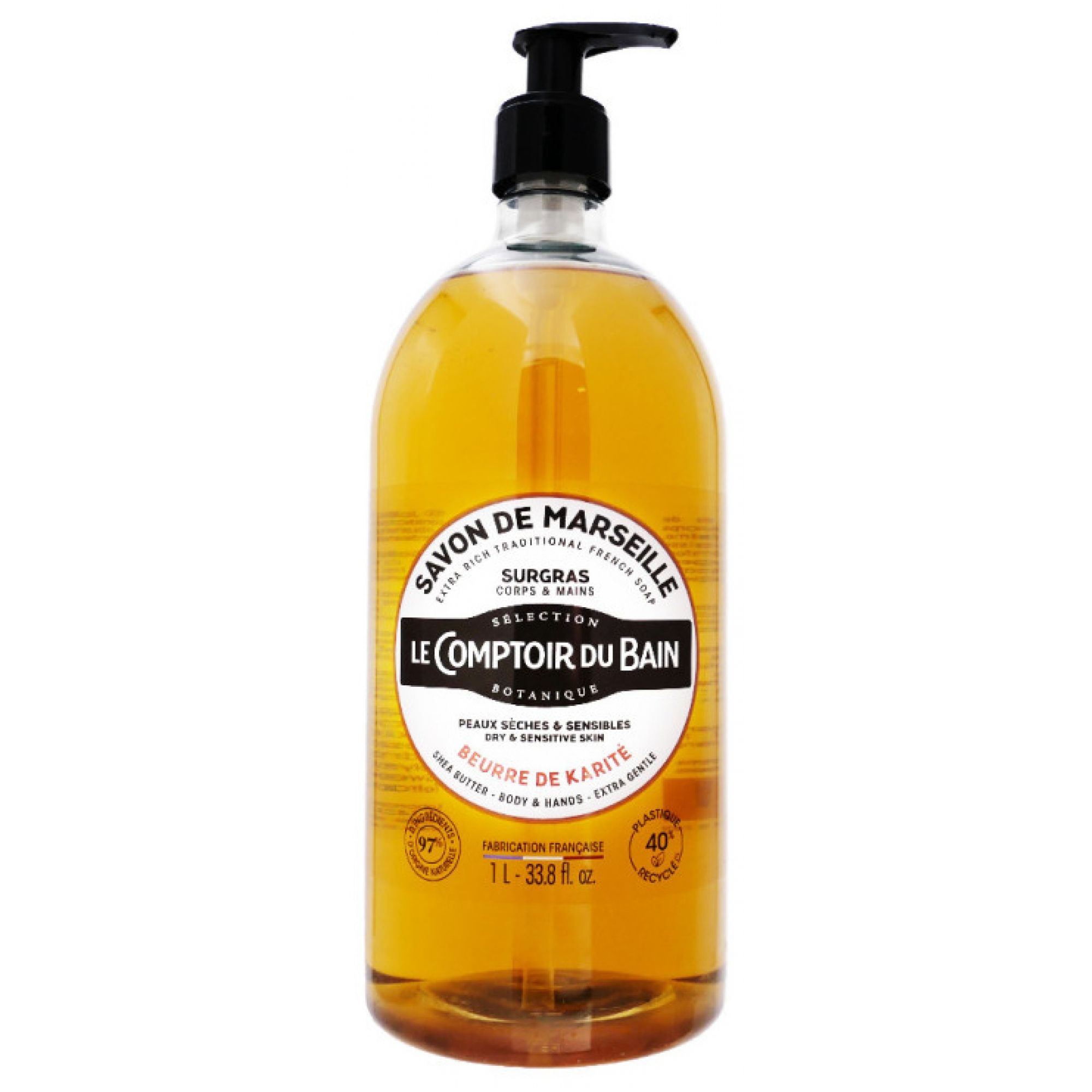 Le Comptoir du Bain Marseille Seife Sheabutter 25x8,8x8,8 cm