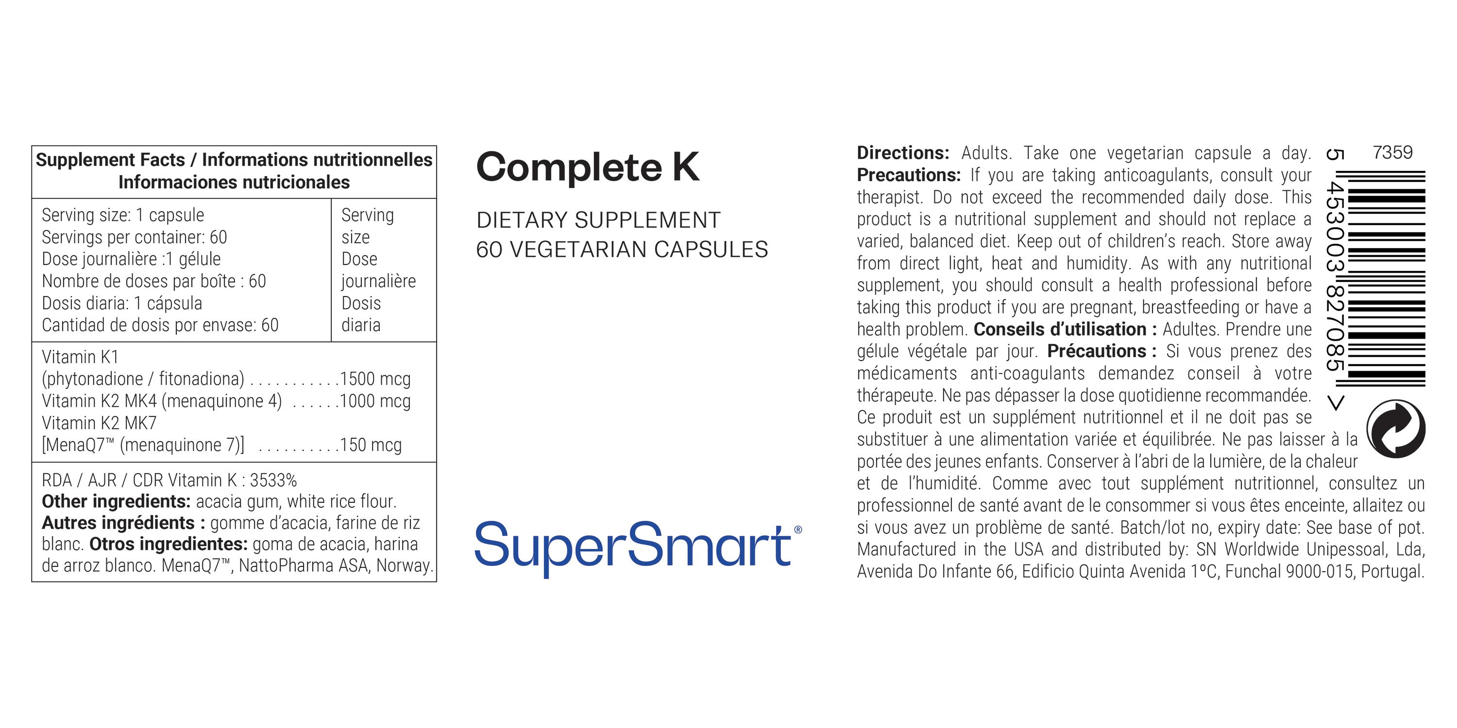 Komplette K-Formel - SuperSmart