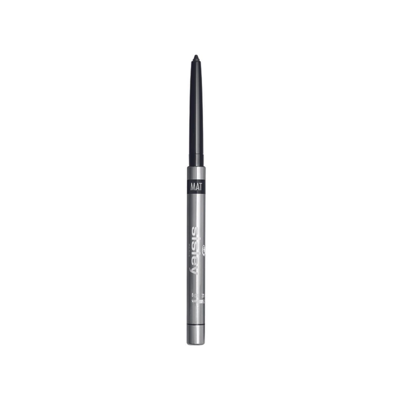 Sisley Phyto-Khol Star Matt. Grauer Stift mit schwarzer Mine. Aufschrift MAT und Sisley.