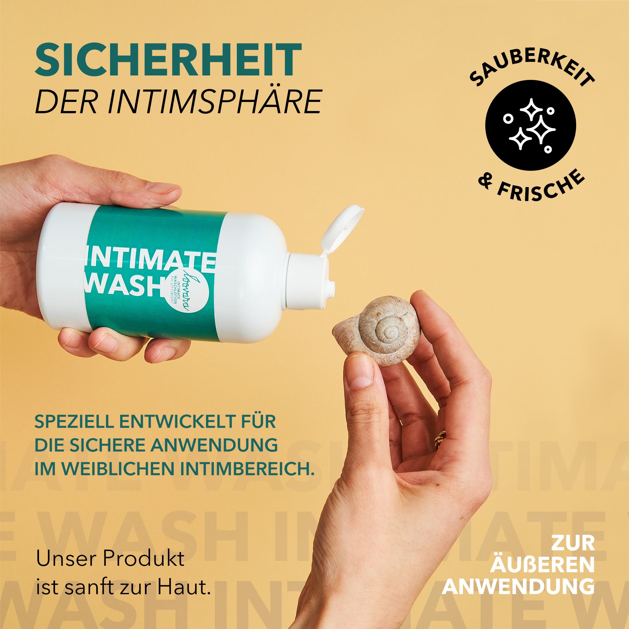Loovara Intim Waschlotion - INTIMATE WASH - Optimaler Ph-Wert