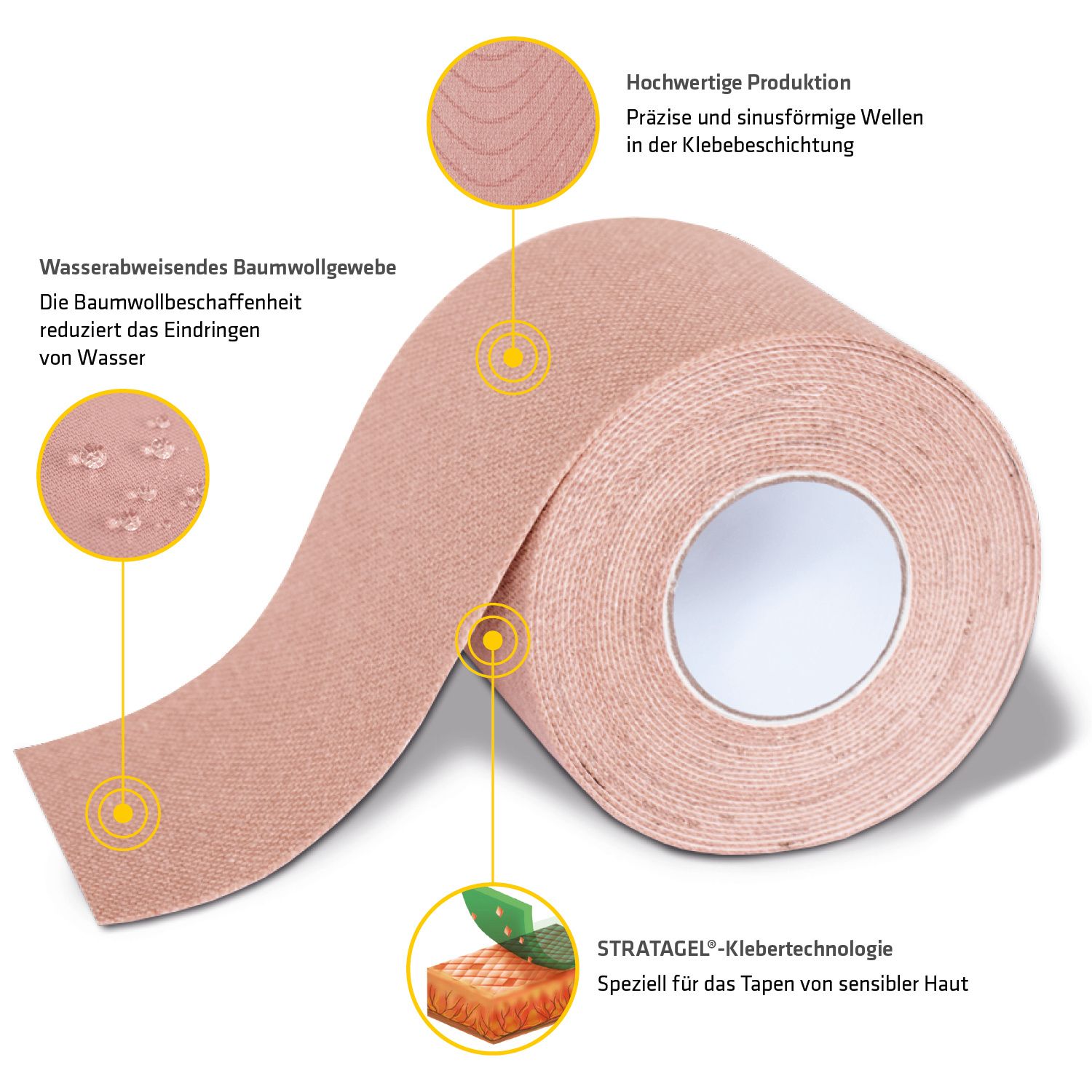 K-Active® Tape Gentle 6er-Box