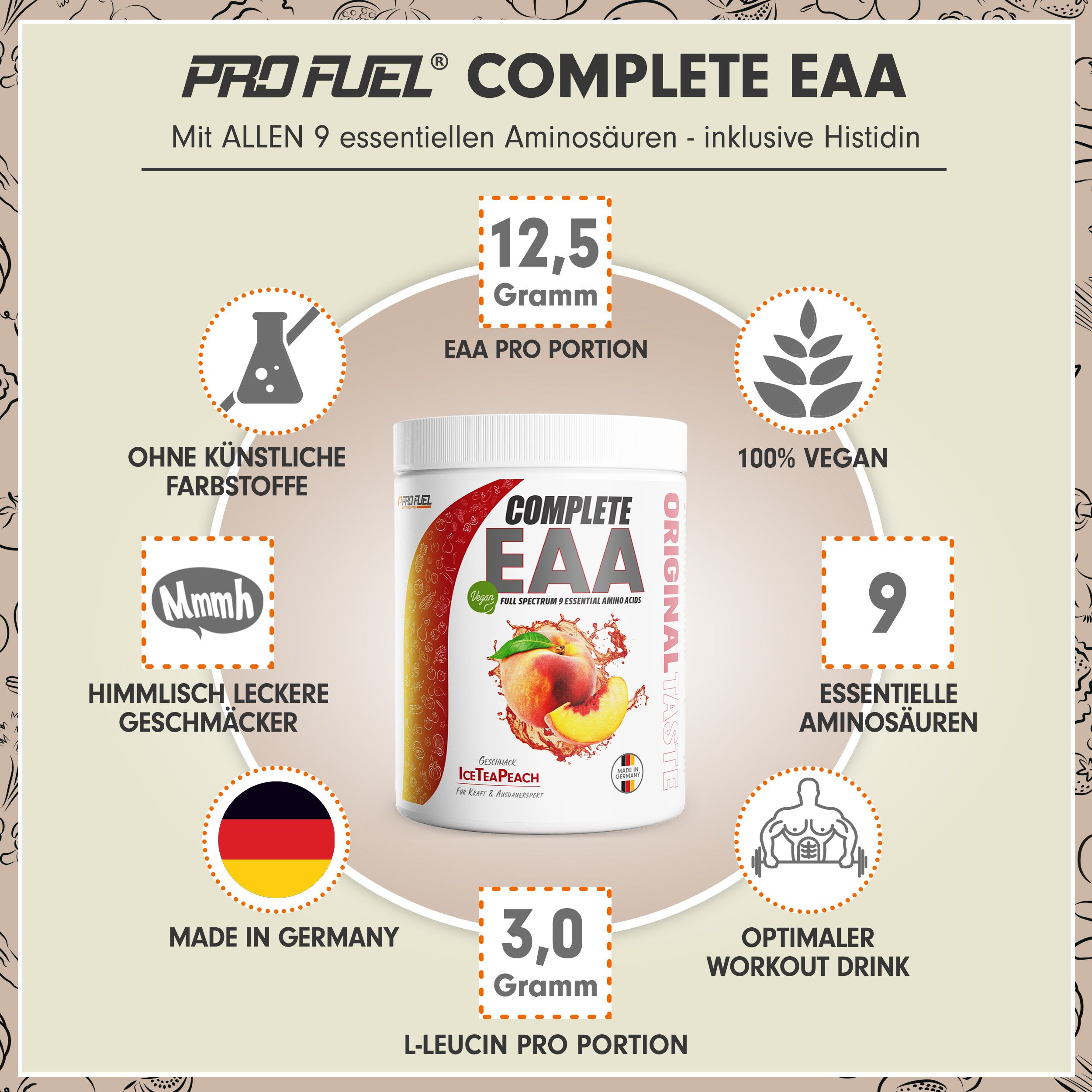 ProFuel - Complete EAA Pulver 500 g