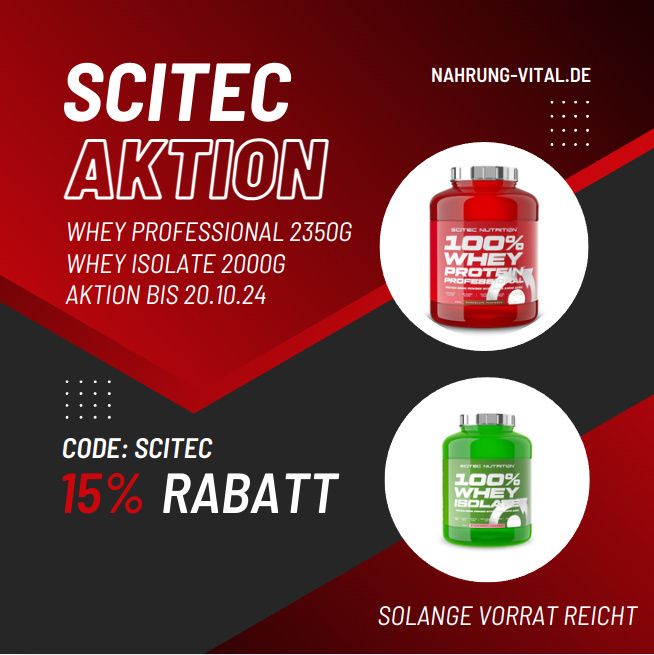 Scitec Whey Isolate 2 kg Pulver zur Herstellung einer Lösung zum Einnehmen