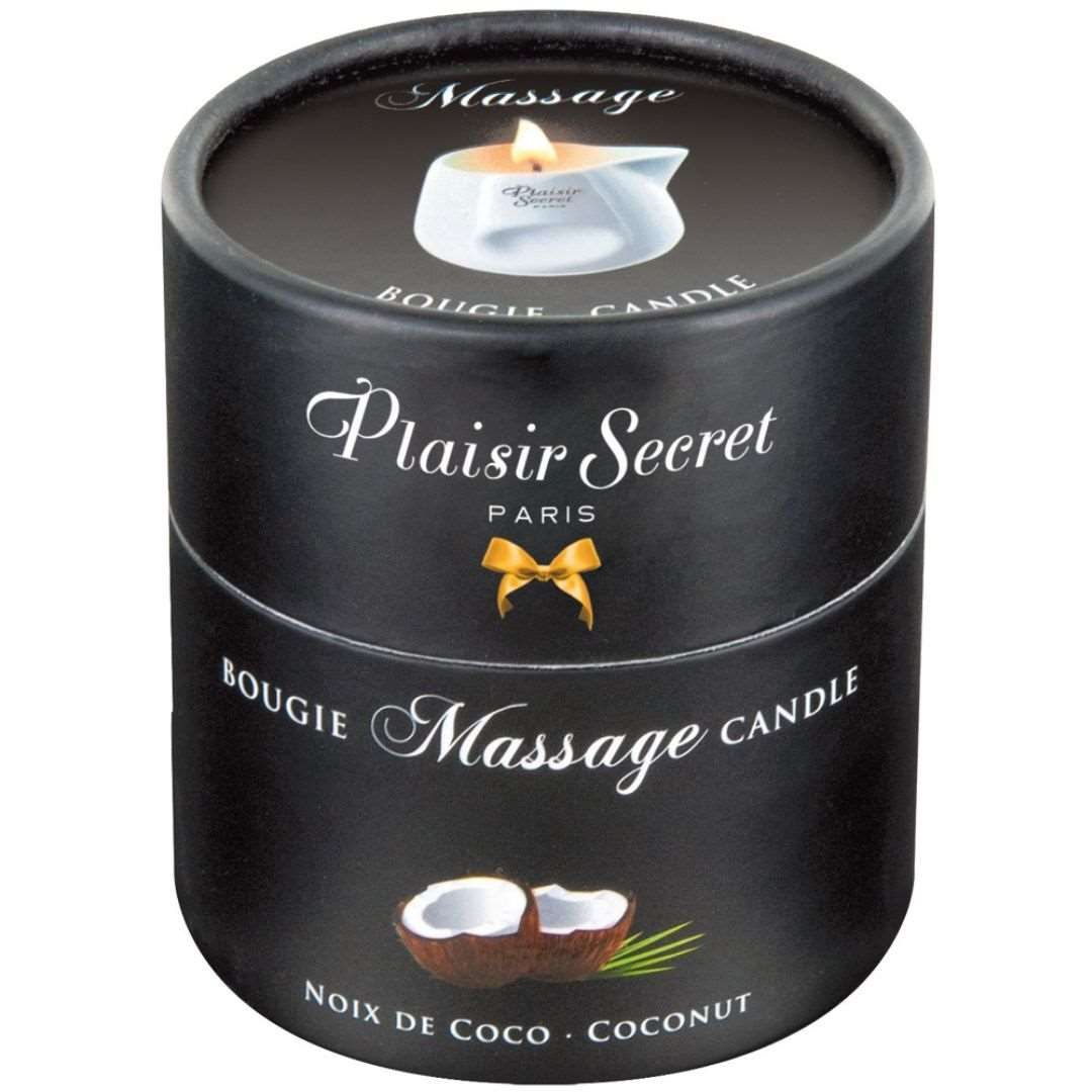 Massagekerze/-öl in dekorativem Keramik-Tiegel, Secret Play