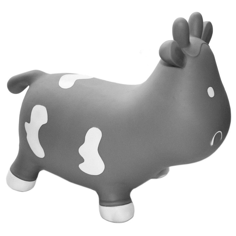 Hüpftier / Hüpfkuh / Hüpfspielzeug - Betsy the Cow für drinnen und draußen inkl. Luftpumpe