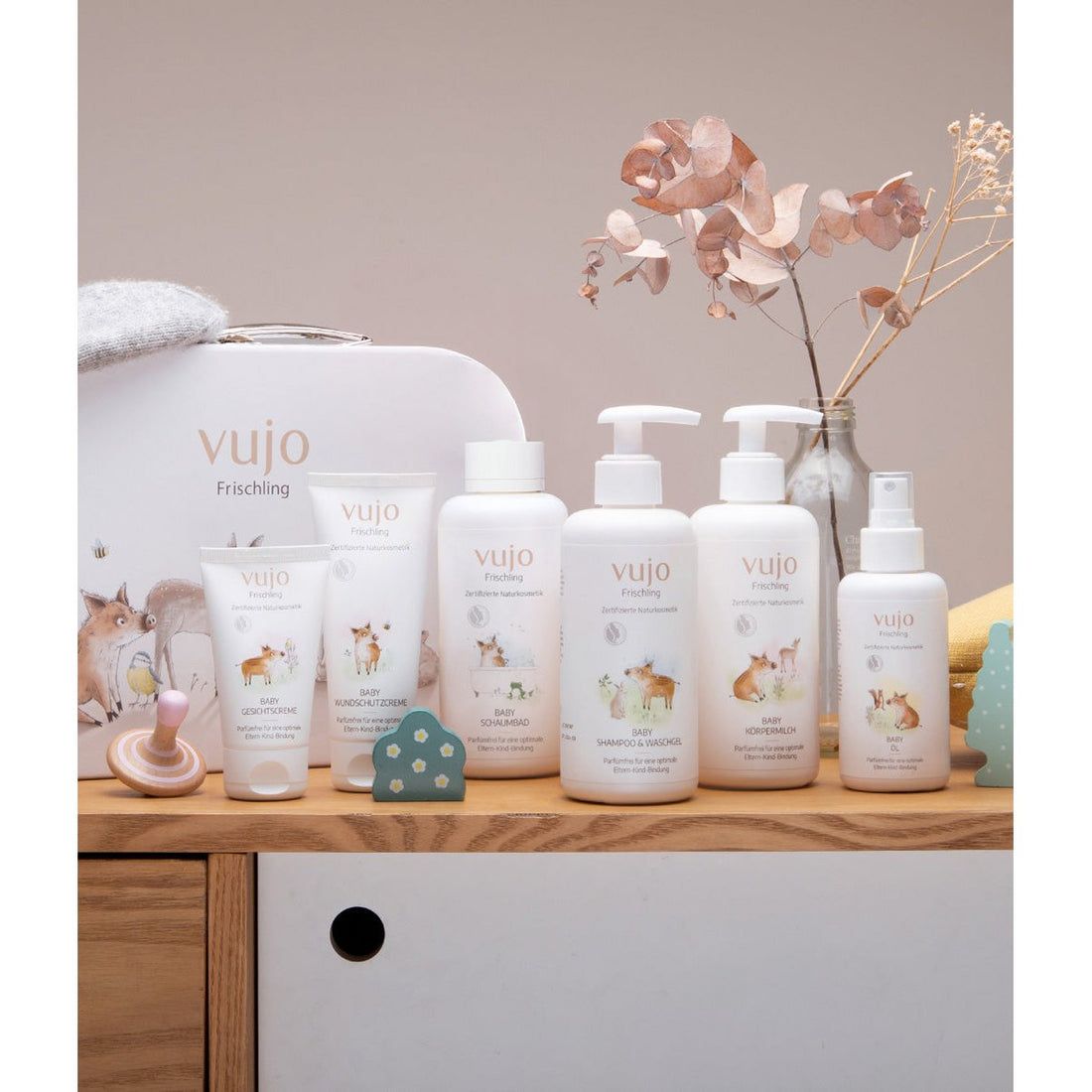 vujo Frischling Babypflege Set