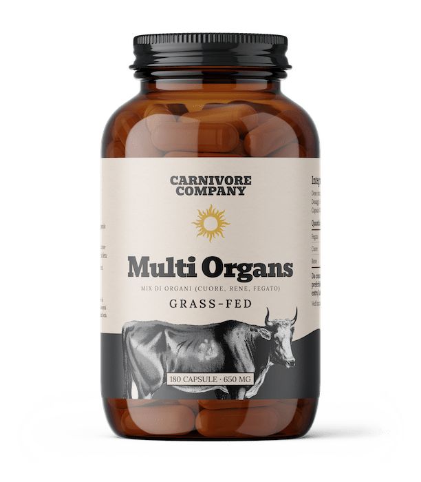 Carnivore Company Multi Organs - Mix di Organi Bovini Grass Fed & Finished