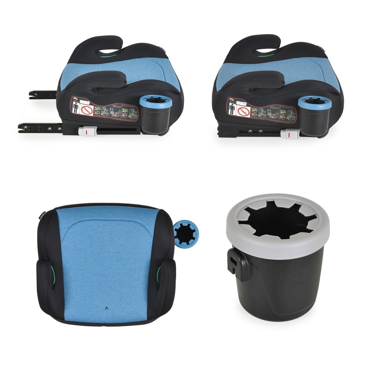 Cangaroo Kindersitzerhöhung i-Swift Isofix (125-150 cm)
