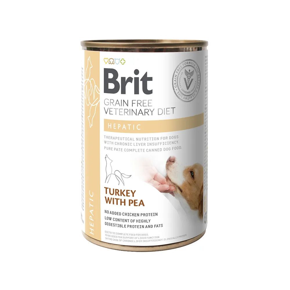Brit Veterinary Diet - Dog - Cans - Hepatic