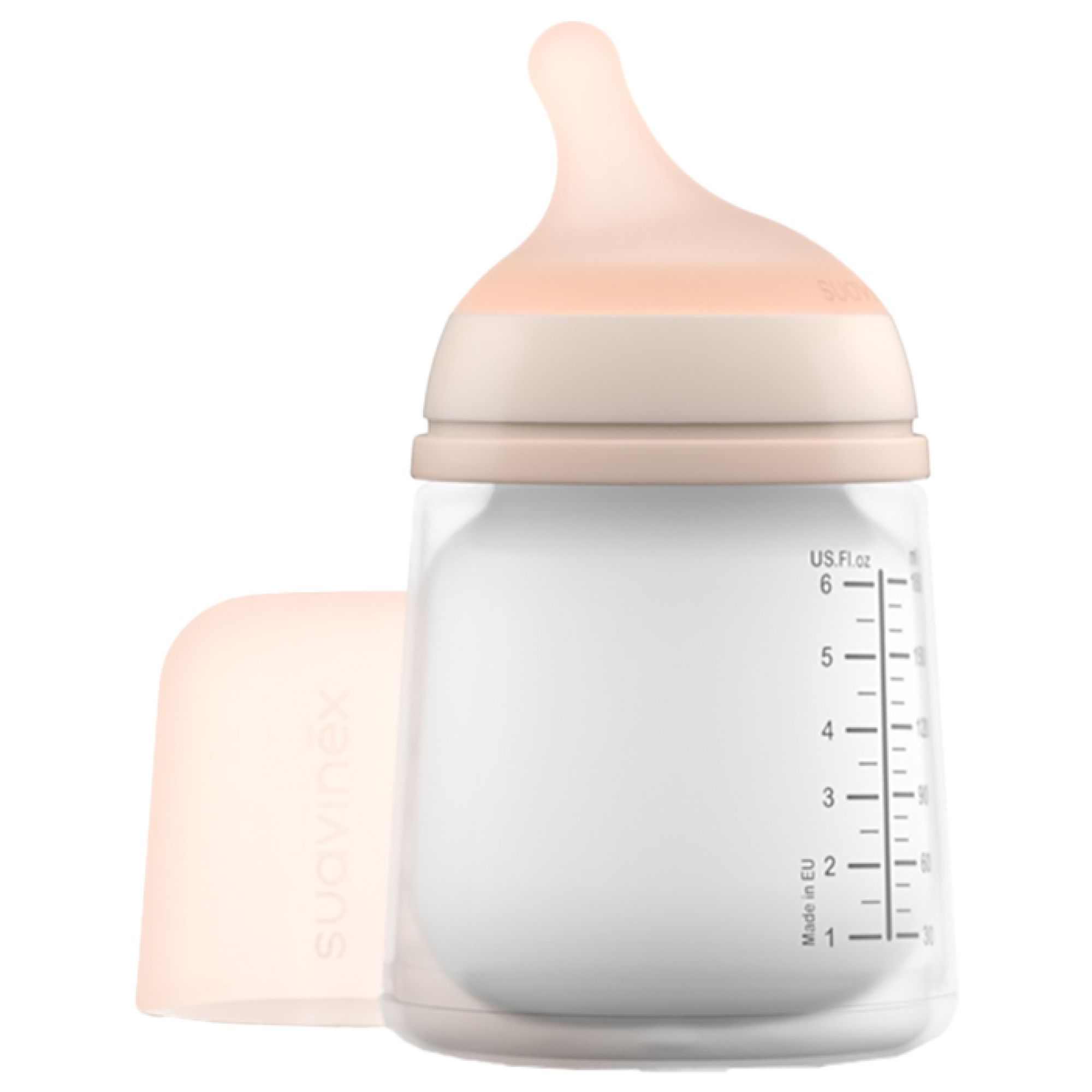 Suavinex Care Zero.Zero Anti-Colic Bottle Adaptable Flow 0 Monate und + 14x8x8 cm