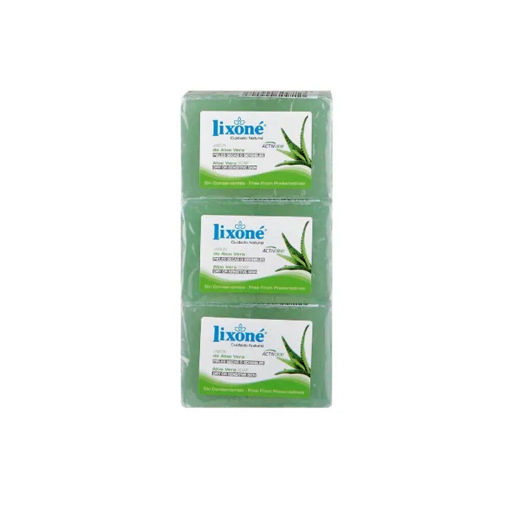 Lixoné Aloe Vera Soap Trockene Oder Empfindliche Haut 3x